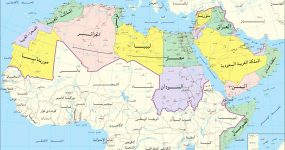 خريطة الوطن العربي
