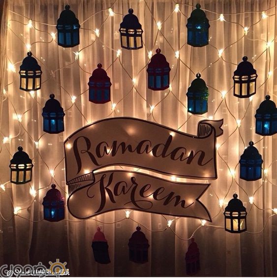 صور ديكور زينة رمضان في البيت بشكل عصري