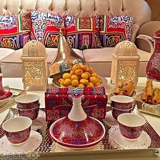 ديكورات رمضانية عربية 8 ديكورات رمضانية عربية لليفنج روم
