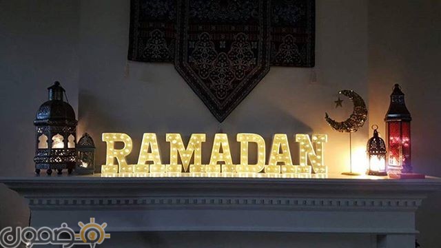 زينة رمضان في البيت 6 زينة رمضان بالورق في البيت من الداخل